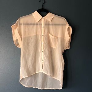 Sheer blouse